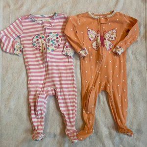 *5 for $30* footie pajamas